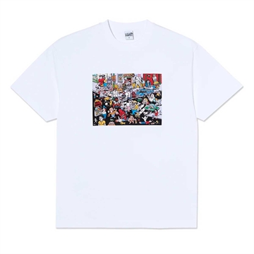 Polar Skate Co T-shirt Street Corner White